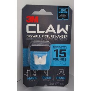 3M Claw Drywall Picture Hanger (holds up to 15 pounds)